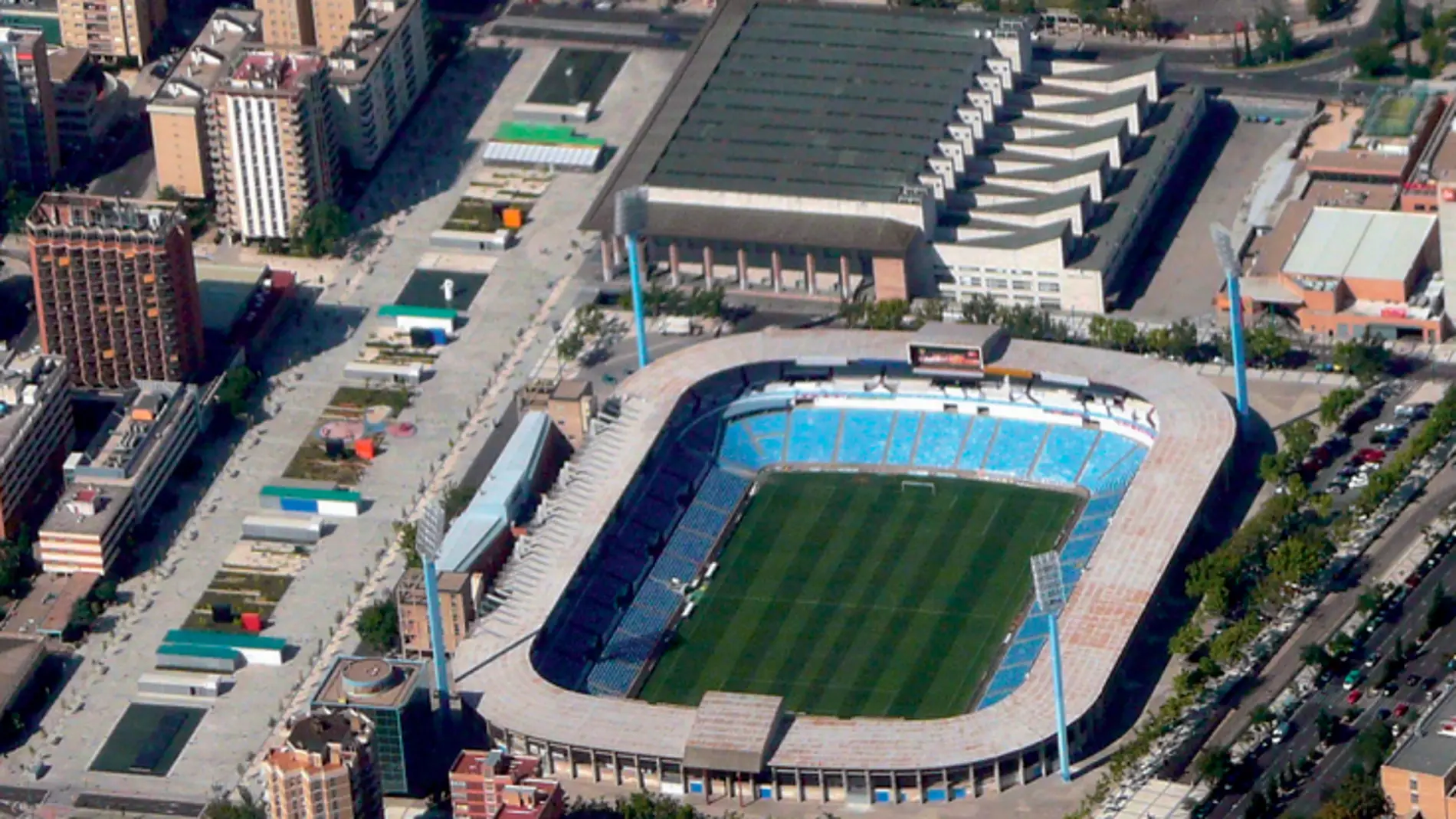 La ubicación actual de La Romareda cumple los requisitos de la FIFA.
