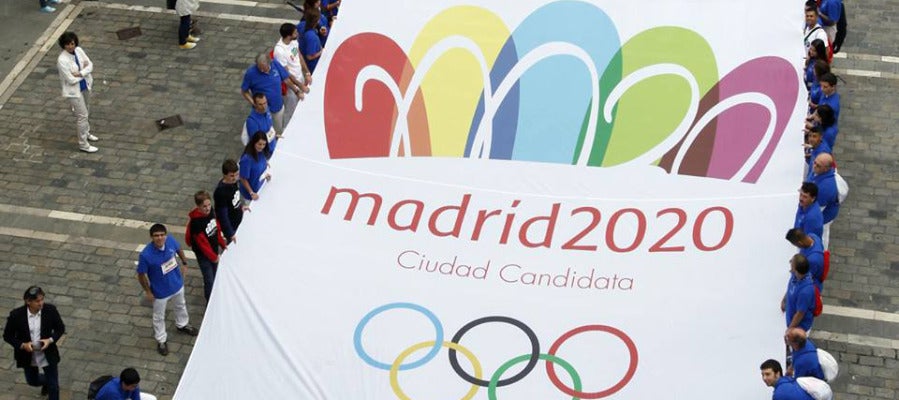 Pancarta de Madrid 2020. Pancarta de Madrid 2020.