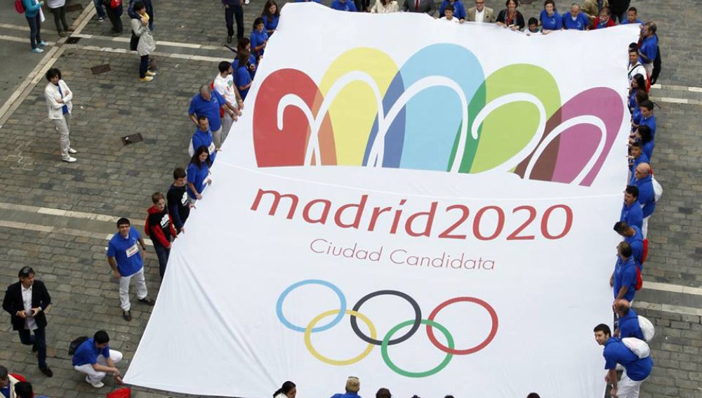 Pancarta de Madrid 2020.