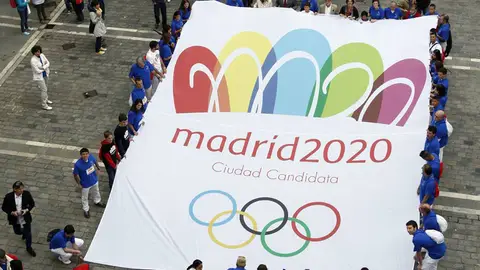 Pancarta de Madrid 2020. Pancarta de Madrid 2020.