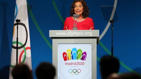 Ana Botella defiende Madrid 2020