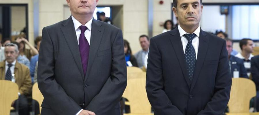 Pamies y Ballesteros, en el juicio por el caso Faisán Pamies y Ballesteros, en el juicio por el caso Faisán