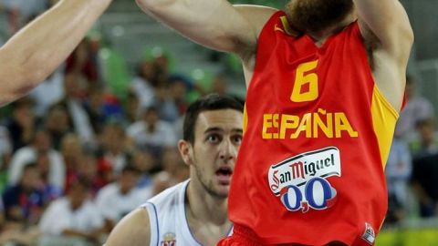 Sergio Rodr&iacute;guez, colosal ante Serbia