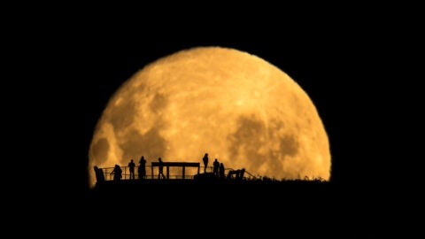Siluetas de la Luna