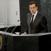 Rajoy en la sede de la ONU