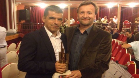 Manuel Marlasca y Luis Rendueles Premio Cuerpo Nacional de Polic&iacute;a a los Valores Humanos y de Periodismo 