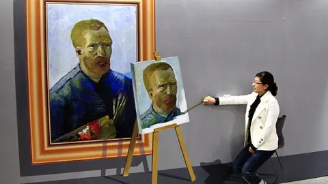 Pintando como Van Gogh Pintando como Van Gogh