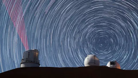 Un laser guía Un laser guía