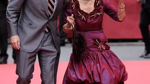 La Duquesa de Alba y Alfonso Díez La Duquesa de Alba y Alfonso Díez