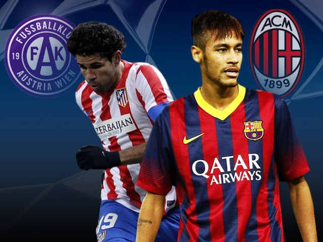 Escucha en directo el Milan - Barcelona y el Austria de Viena - Atlético de Madrid Escucha en directo el Milan - Barcelona y el Austria de Viena - Atlético de Madrid