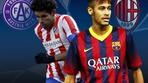 Imagen Champions Barcelona y Atl&eacute;tico de Madrid