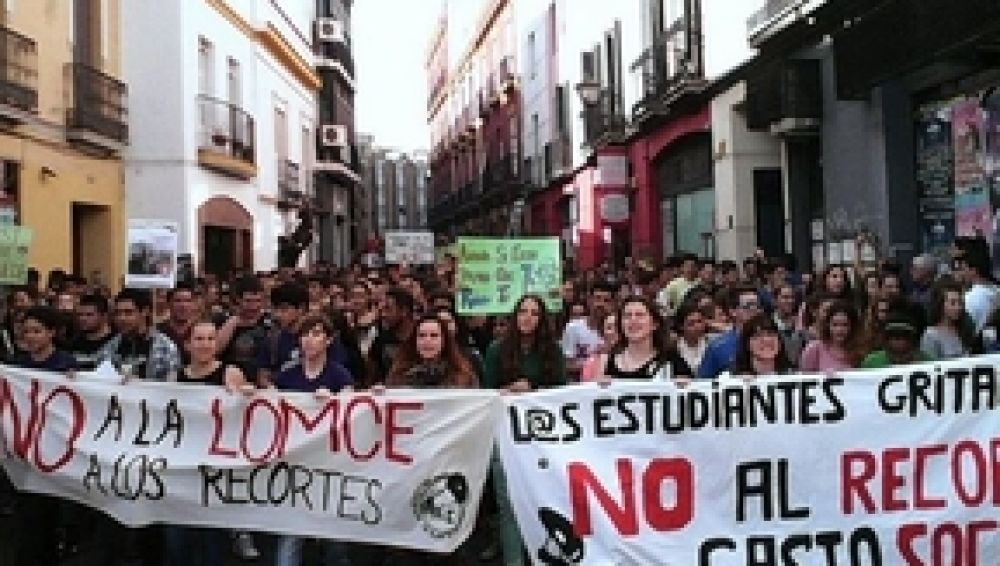 manifestación lomce