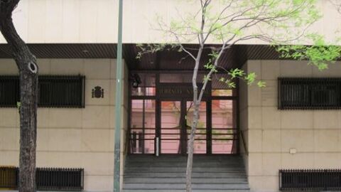 Fachada de la Audiencia Nacional