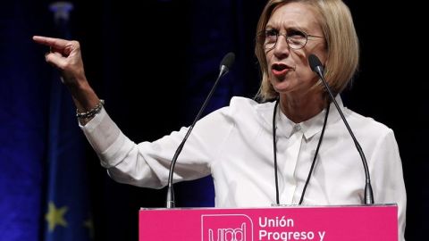 Rosa D&iacute;ez, en el congreso de UPyD