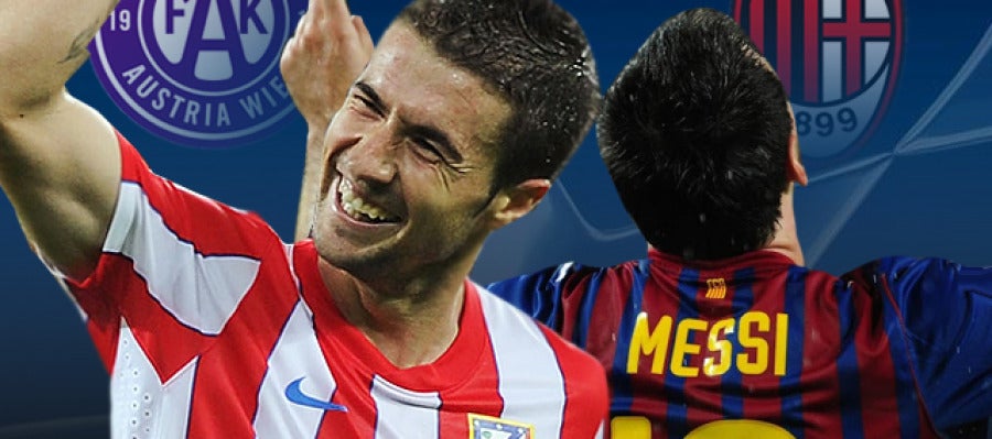 Atlético de Madrid - Austria de Viena y Barcelona - Milan en Radioestadio Atlético de Madrid - Austria de Viena y Barcelona - Milan en Radioestadio