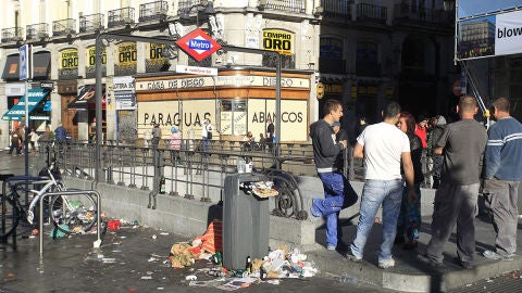 El Ayuntamiento de Madrid asegura que los servicios m&iacute;nimos no se cumplen debidamente debido a los piquetes