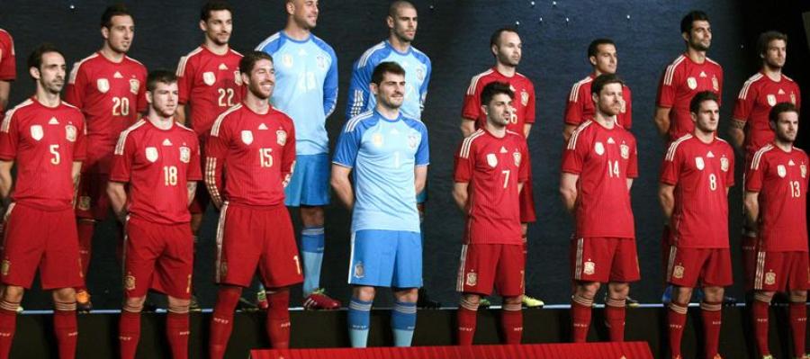 Acto de presentación de la camiseta con la que España competirá en el Mundial 2014 Acto de presentación de la camiseta con la que España competirá en el Mundial 2014