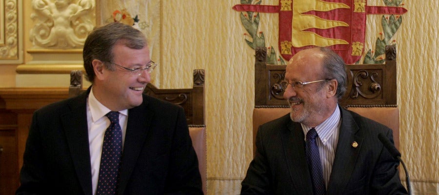 Javier León de la Riva y Antonio Silván. Javier León de la Riva y Antonio Silván.