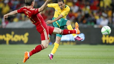 Espa&ntilde;a ofreci&oacute; una imagen muy pobre en su regreso al Soccer City