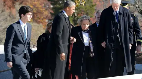 El presidente de Estados Unidos Barack Obama y el expresidente Bill Clinton El presidente de Estados Unidos Barack Obama y el expresidente Bill Clinton