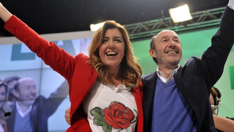 Rubalcaba en el congreso del PSOE-A