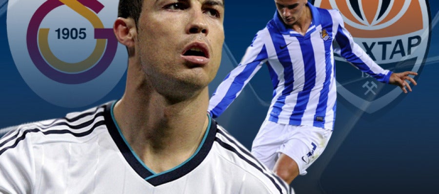 Real Madrid - Galatasaray Shakhtar - Real Sociedad Real Madrid - Galatasaray Shakhtar - Real Sociedad