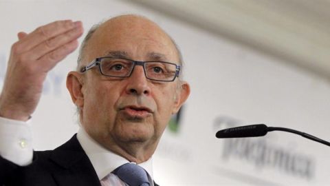 El ministro de Hacienda y Administraciones P&uacute;blicas, Crist&oacute;bal Montoro