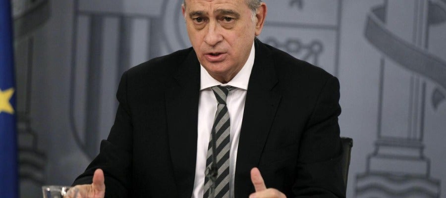Fernández Díaz durante la rueda de prensa de un Consejo de Ministros Fernández Díaz durante la rueda de prensa de un Consejo de Ministros