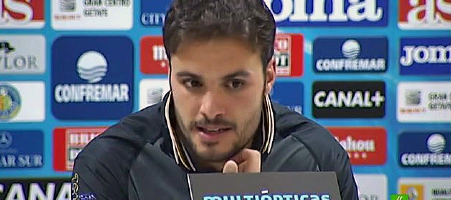 Pedro León, en rueda de prensa Pedro León, en rueda de prensa