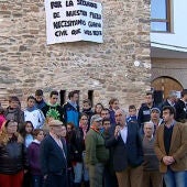 Protesta en Almadén de la Plata
