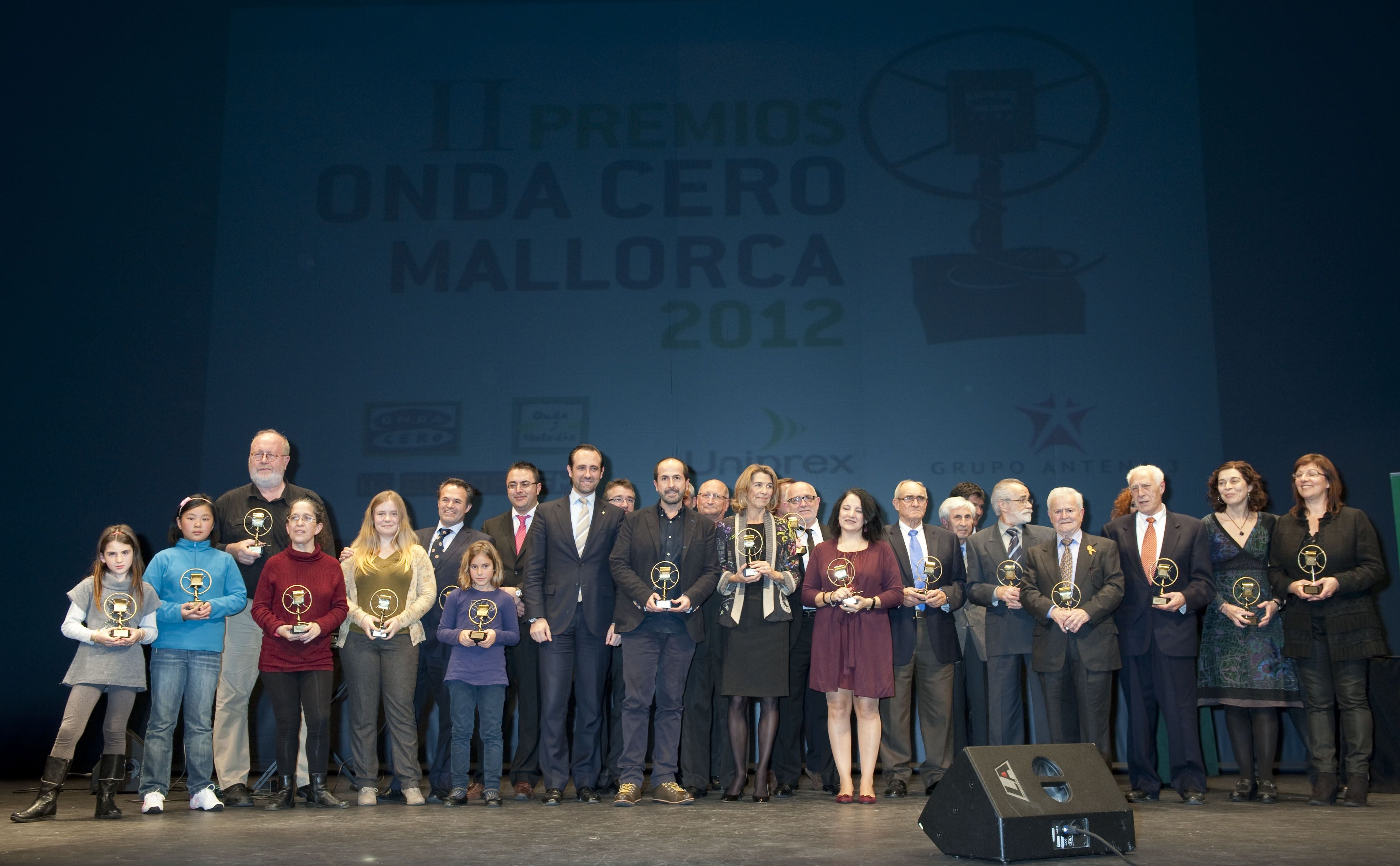 El Grupo de gravitación de la UIB, el Presidente del Palma Futsal y "La terremoto de Alcorcón" entre otros, Premios ONDA CERO MALLORCA 2016 El Grupo de gravitación de la UIB, el Presidente del Palma Futsal y "La terremoto de Alcorcón" entre otros, Premios ONDA CERO MALLORCA 2016