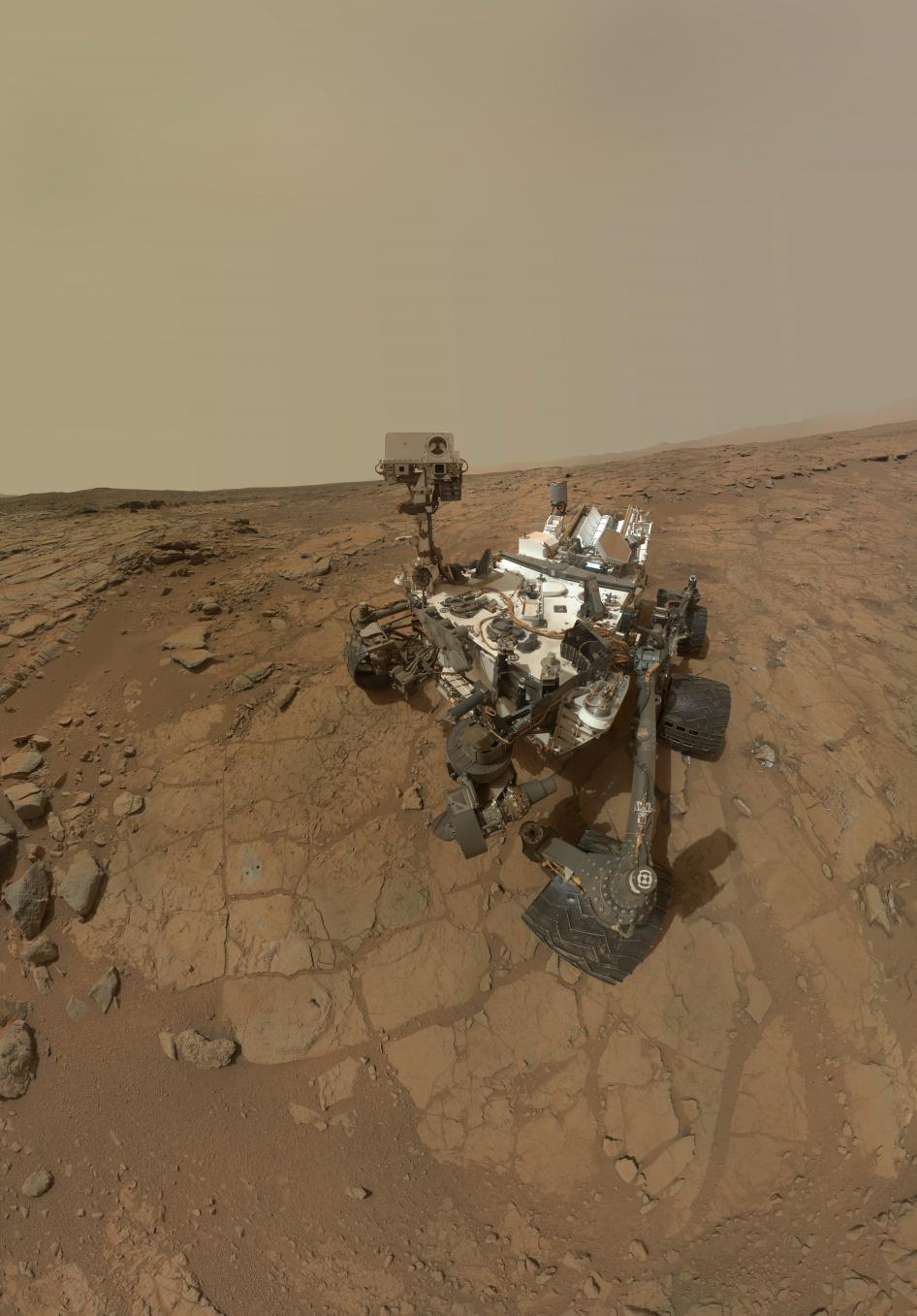 El robot Curiosity cumple tres años en Marte El robot Curiosity cumple tres años en Marte