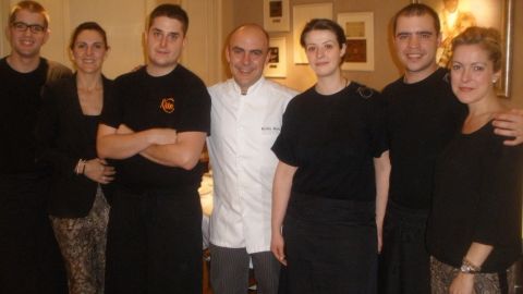 Koldo Rodero y su equipo