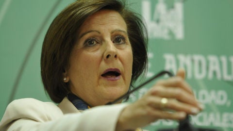Mar&iacute;a Jos&eacute; S&aacute;nchez Rubio, Consejera de Salud de la Junta de Andaluc&iacute;a