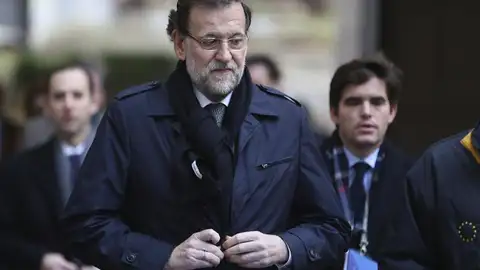 Mariano Rajoy, en Bruselas Mariano Rajoy, en Bruselas