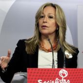  La secretaria de Política Social del PSOE, Trinidad Jiménez