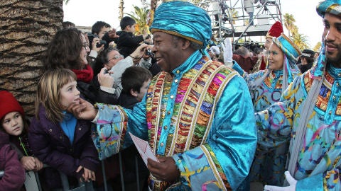 Sus Majestades en Barcelona