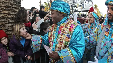 Sus Majestades en Barcelona Sus Majestades en Barcelona