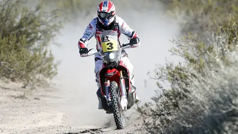 Joan Barreda, en acción en la 2ª etapa del Dakar Joan Barreda, en acción en la 2ª etapa del Dakar