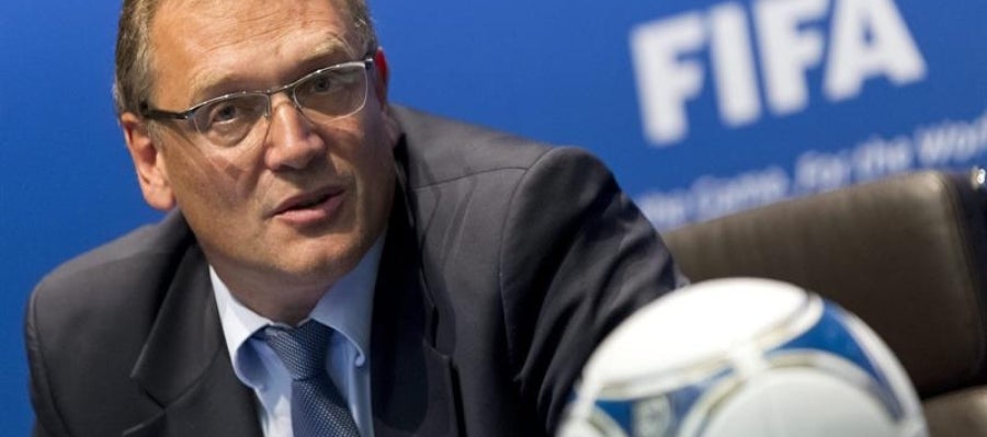 El secretario general de la FIFA, Jérôme Valcke, en un acto El secretario general de la FIFA, Jérôme Valcke, en un acto
