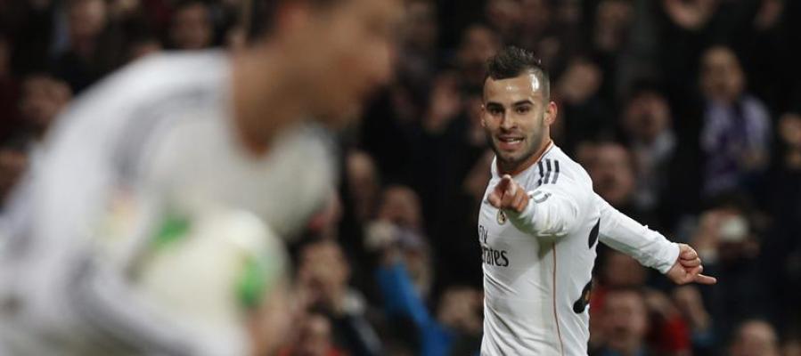 Jesé celebra su gol ante Osasuna Jesé celebra su gol ante Osasuna