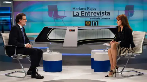 Mariano Rajoy junto a Gloria Lomana Mariano Rajoy junto a Gloria Lomana