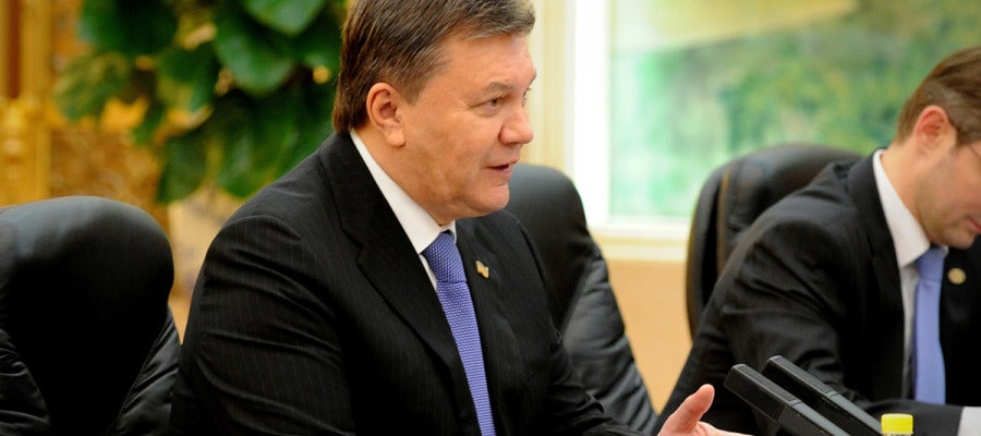 El cesado presidente de Ucrania, Viktor Yanukovich El cesado presidente de Ucrania, Viktor Yanukovich