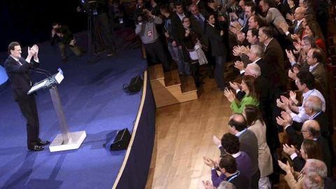Rajoy clausura la convenci&oacute;n nacional del PP