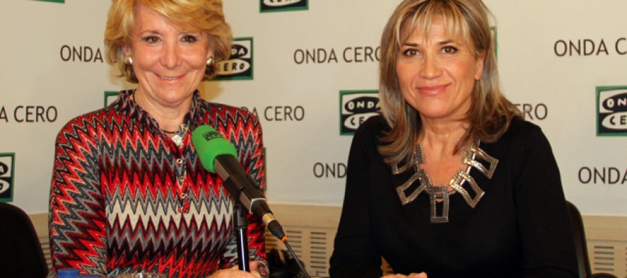 Esperanza Aguirre y Julia Otero Esperanza Aguirre y Julia Otero