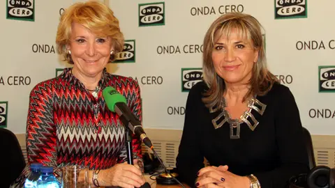 Esperanza Aguirre y Julia Otero Esperanza Aguirre y Julia Otero