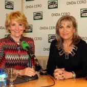 Esperanza Aguirre y Julia Otero