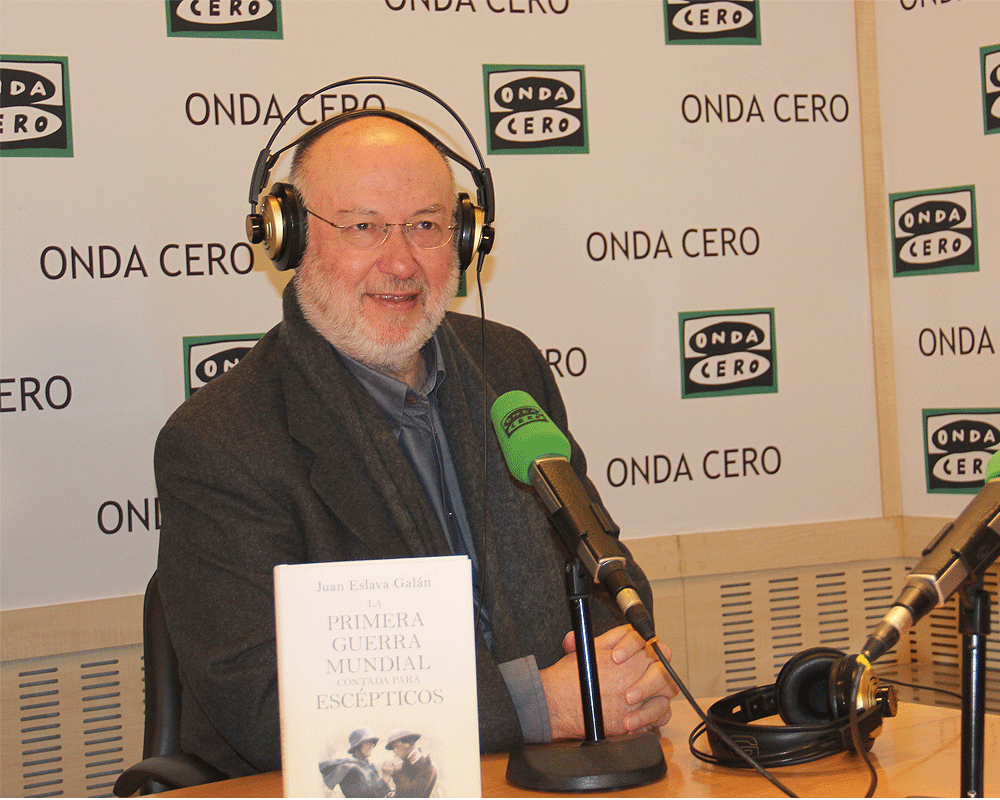 Juan Eslava Galán: "La I Guerra Mundial fue una guerra de trincheras" Juan Eslava Galán: "La I Guerra Mundial fue una guerra de trincheras"