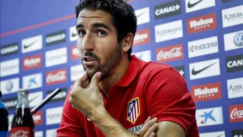 Raúl García, en una rueda de prensa Raúl García, en una rueda de prensa