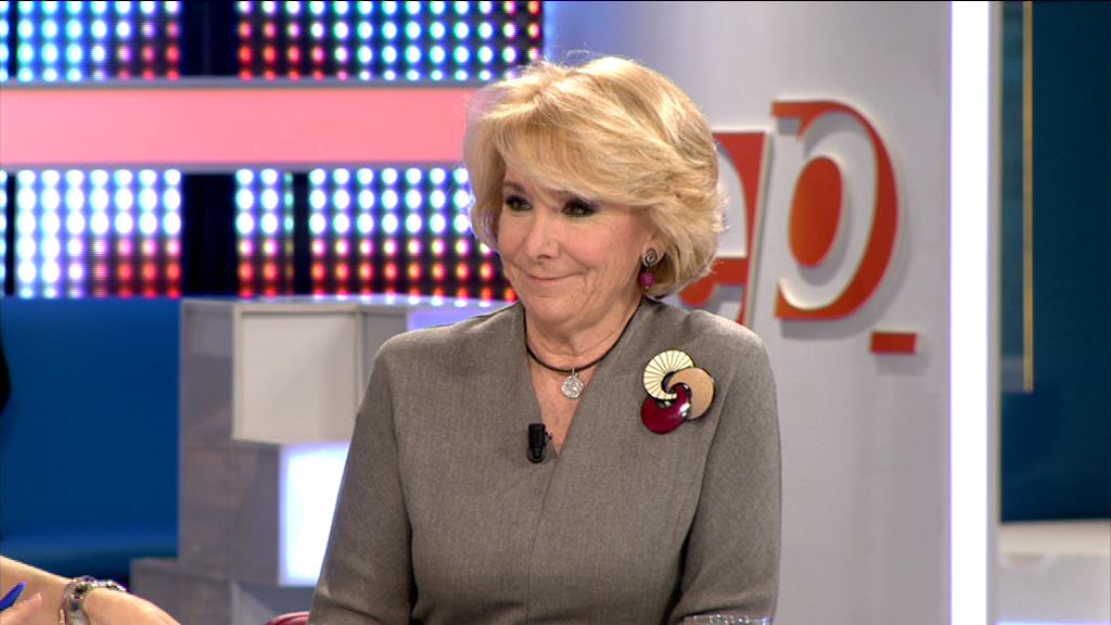 Esperanza Aguirre: "Un político no puede tener cuentas en Suiza" Esperanza Aguirre: "Un político no puede tener cuentas en Suiza"